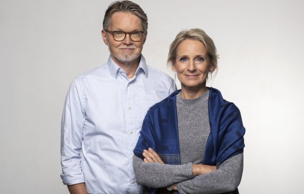 Gunilla von Hall och Henrik Ennart. Foto: Kristian Pohl