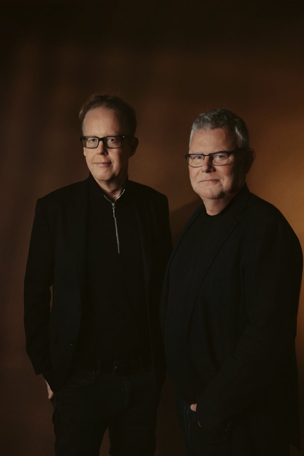 Jonas Moström och Arne Dahl. Foto: Kajsa Göransson